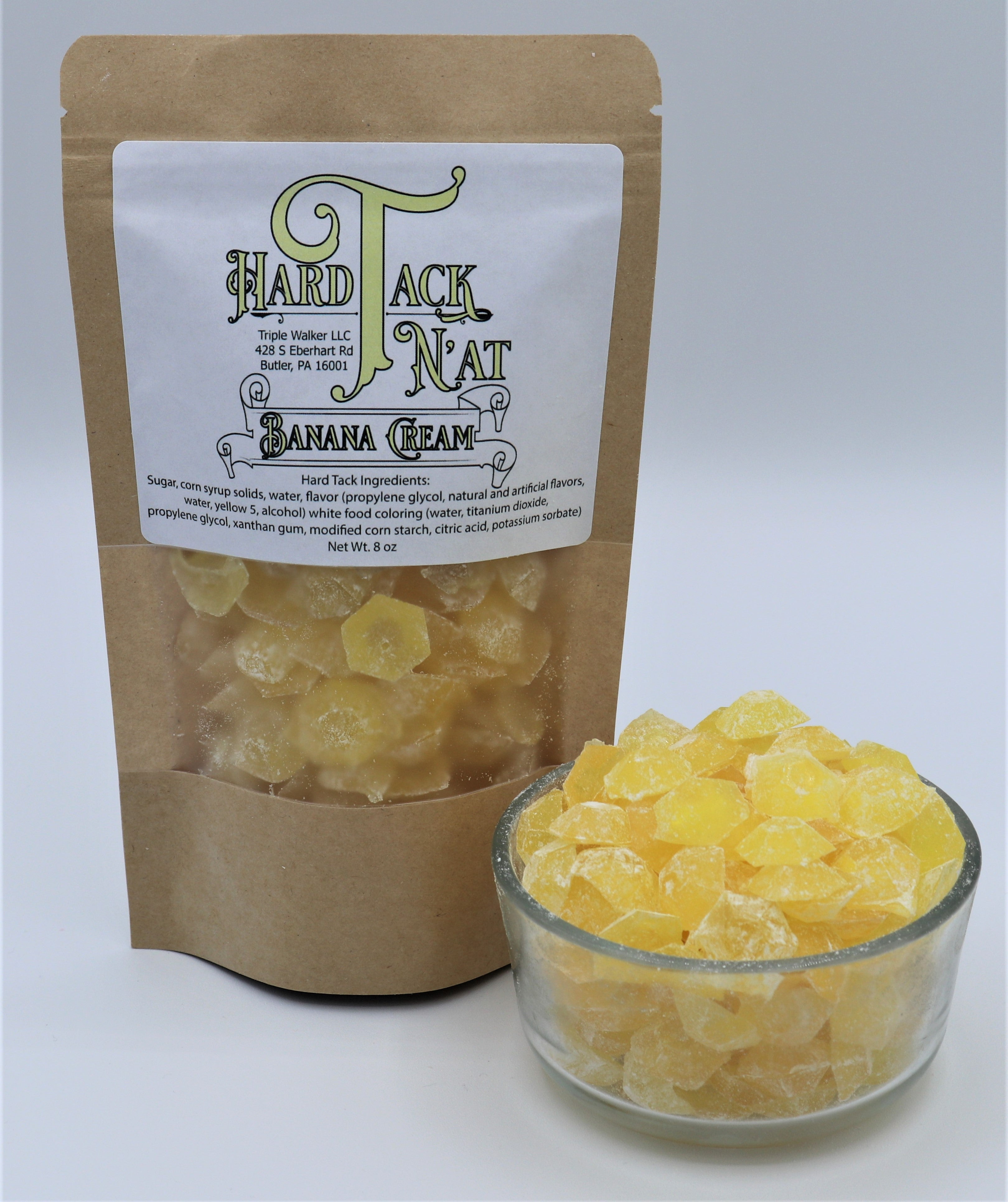 Banana Cream Hard Tack Candy Hard Tack N'at