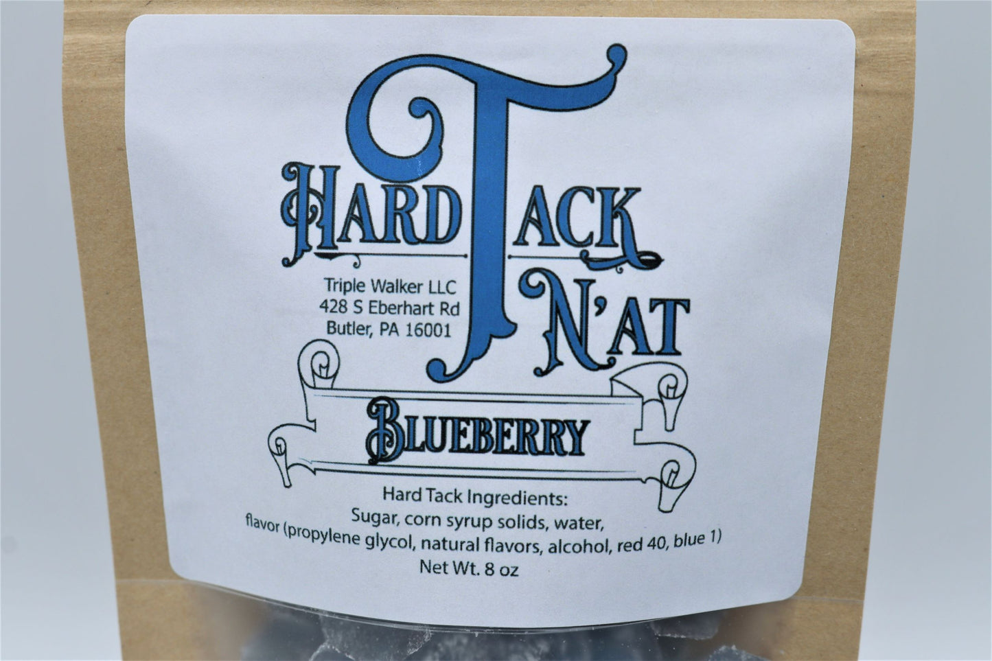 Blueberry Hard Tack Candy