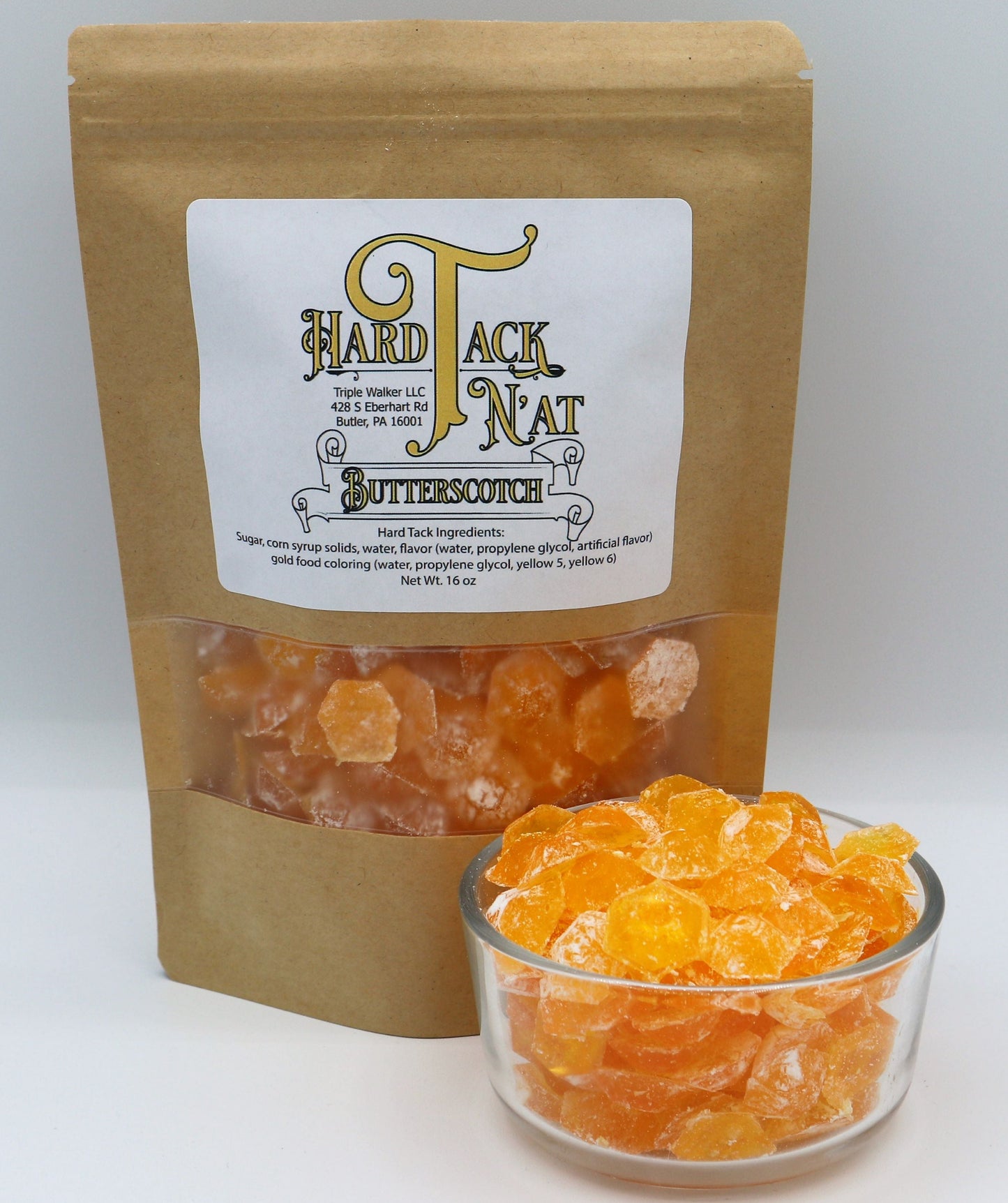 Butterscotch Hard Tack Candy