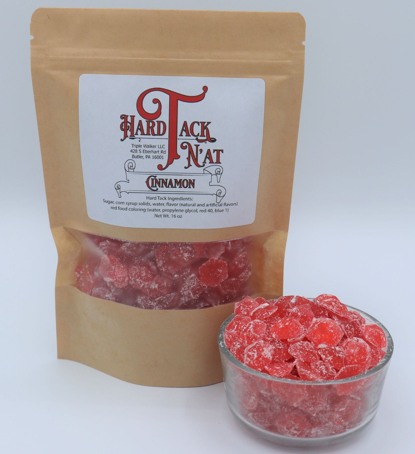 Cinnamon Hard Tack Candy