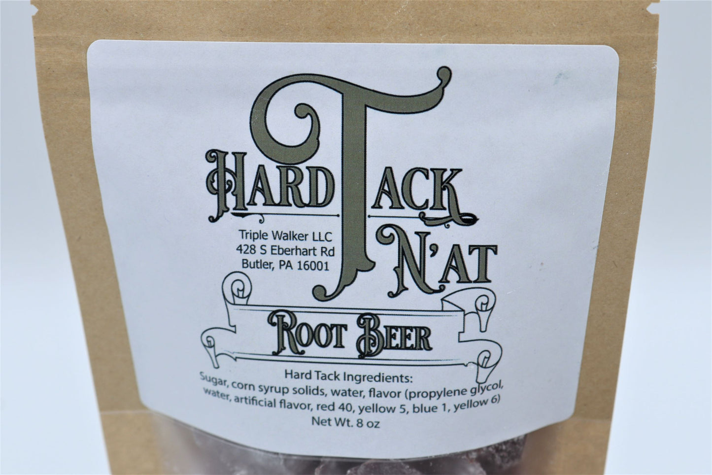 Root Beer Hard Tack Candy
