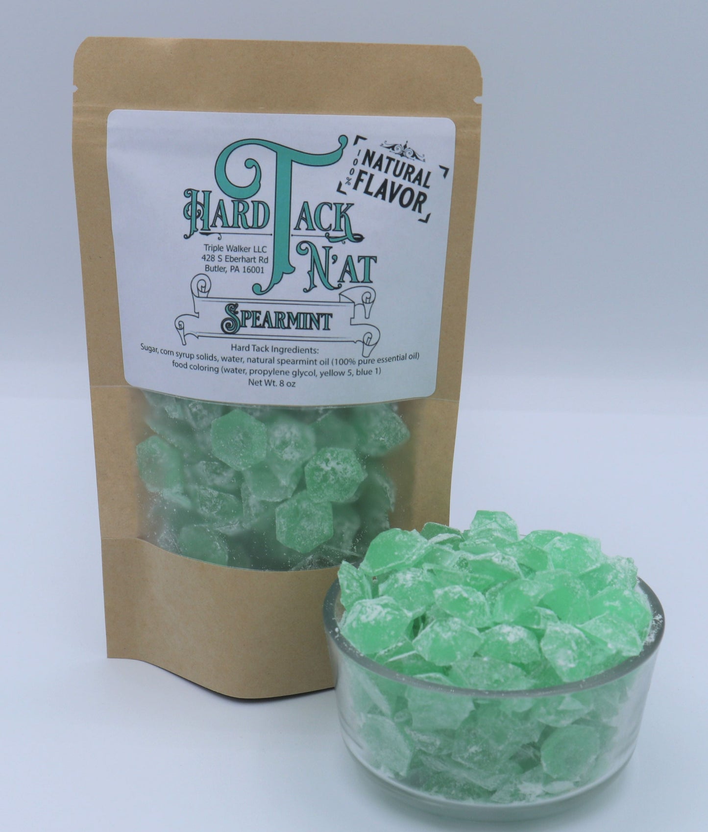 Spearmint Hard Tack Candy