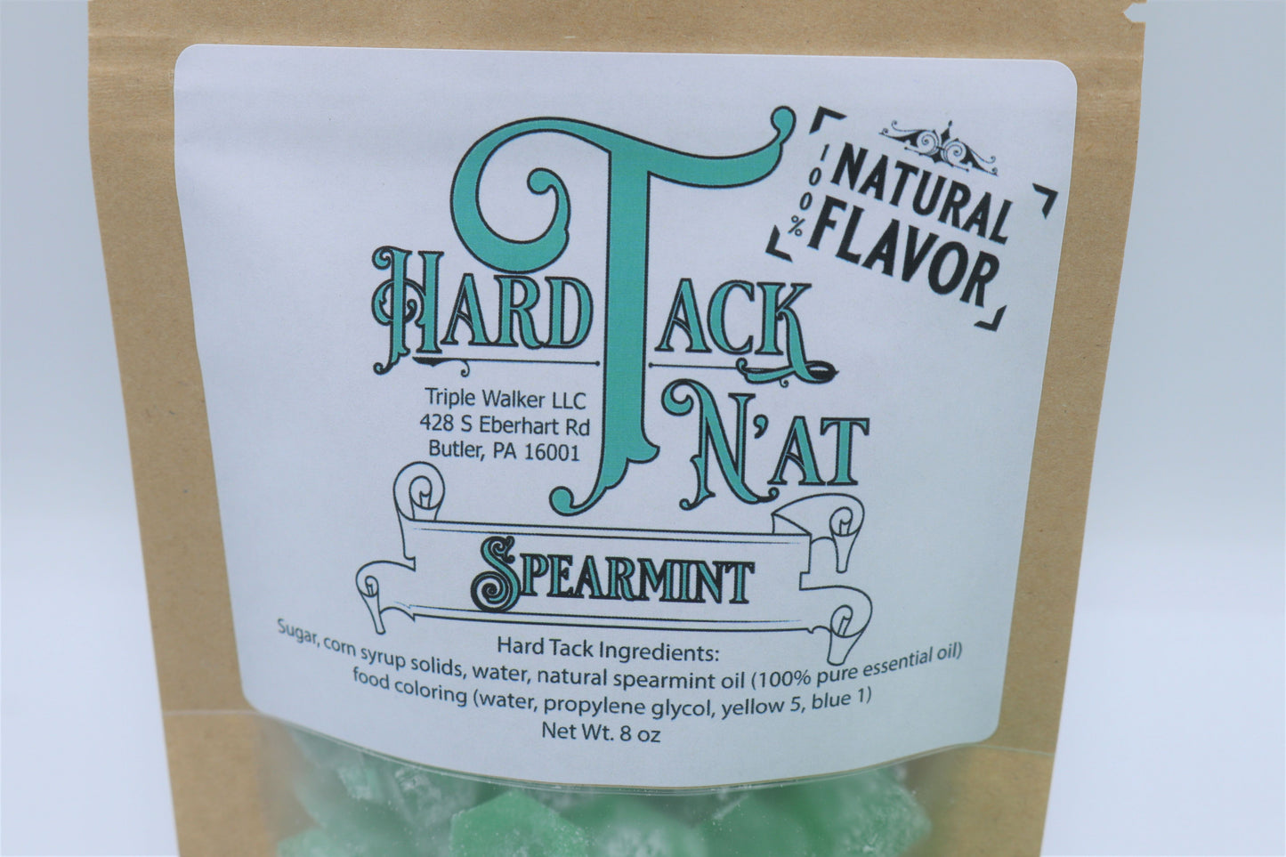 Spearmint Hard Tack Candy