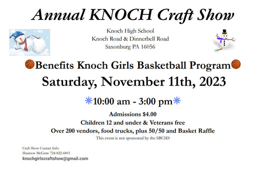 Join Us at the Annual Knoch Craft Show!