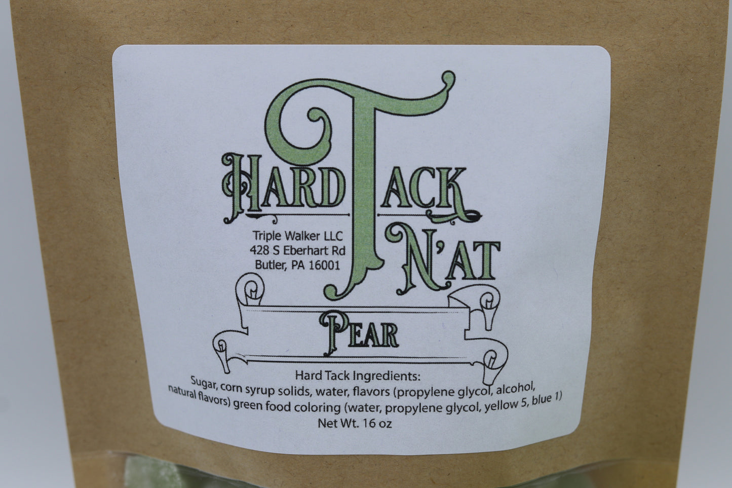 Pear Hard Tack Candy