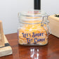 Glass Candy Jar