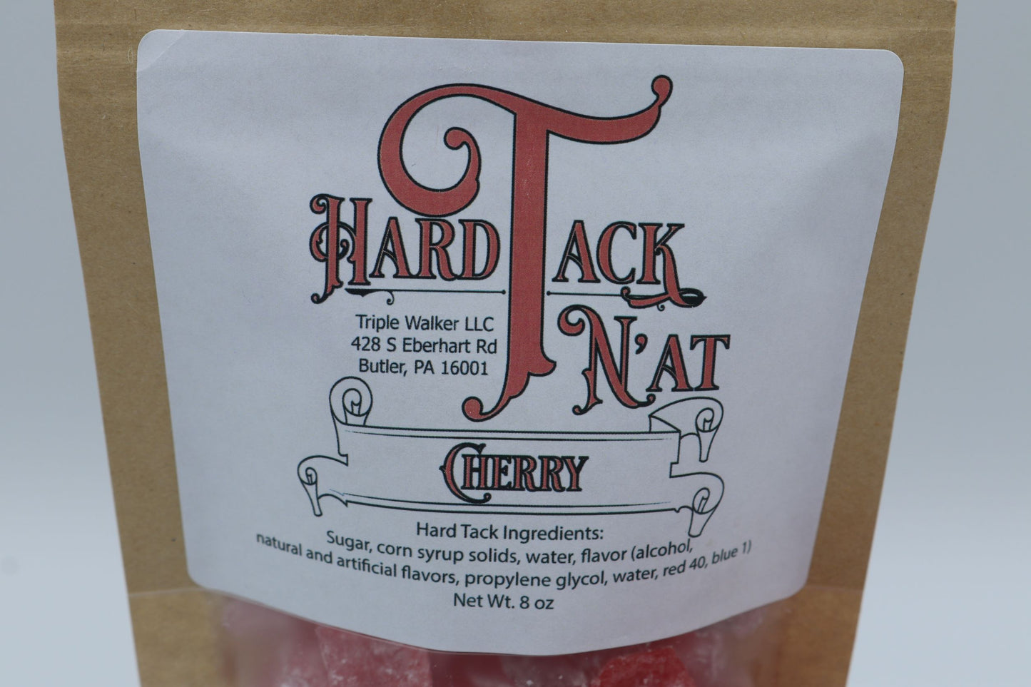 Cherry Hard Tack Candy – Hard Tack N'at